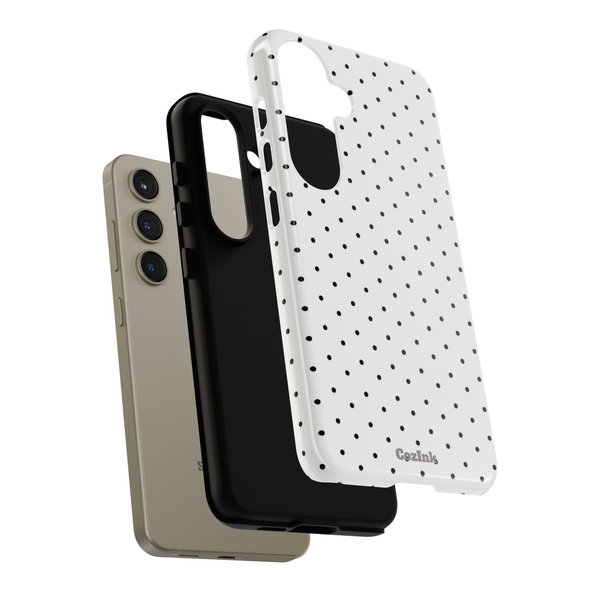 كريمي وأسود
